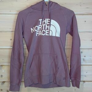 Light purple The North Face hoodie